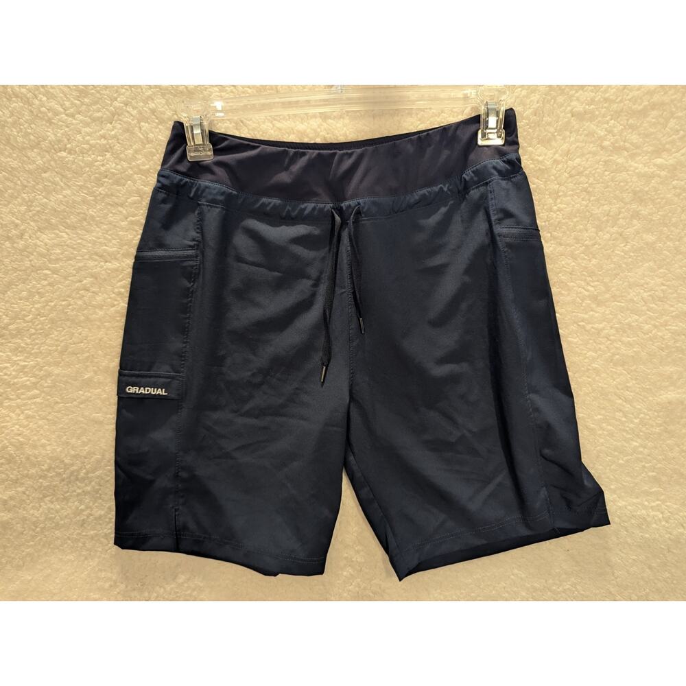 Gradual Mens Black Athletic Shorts Size L‎